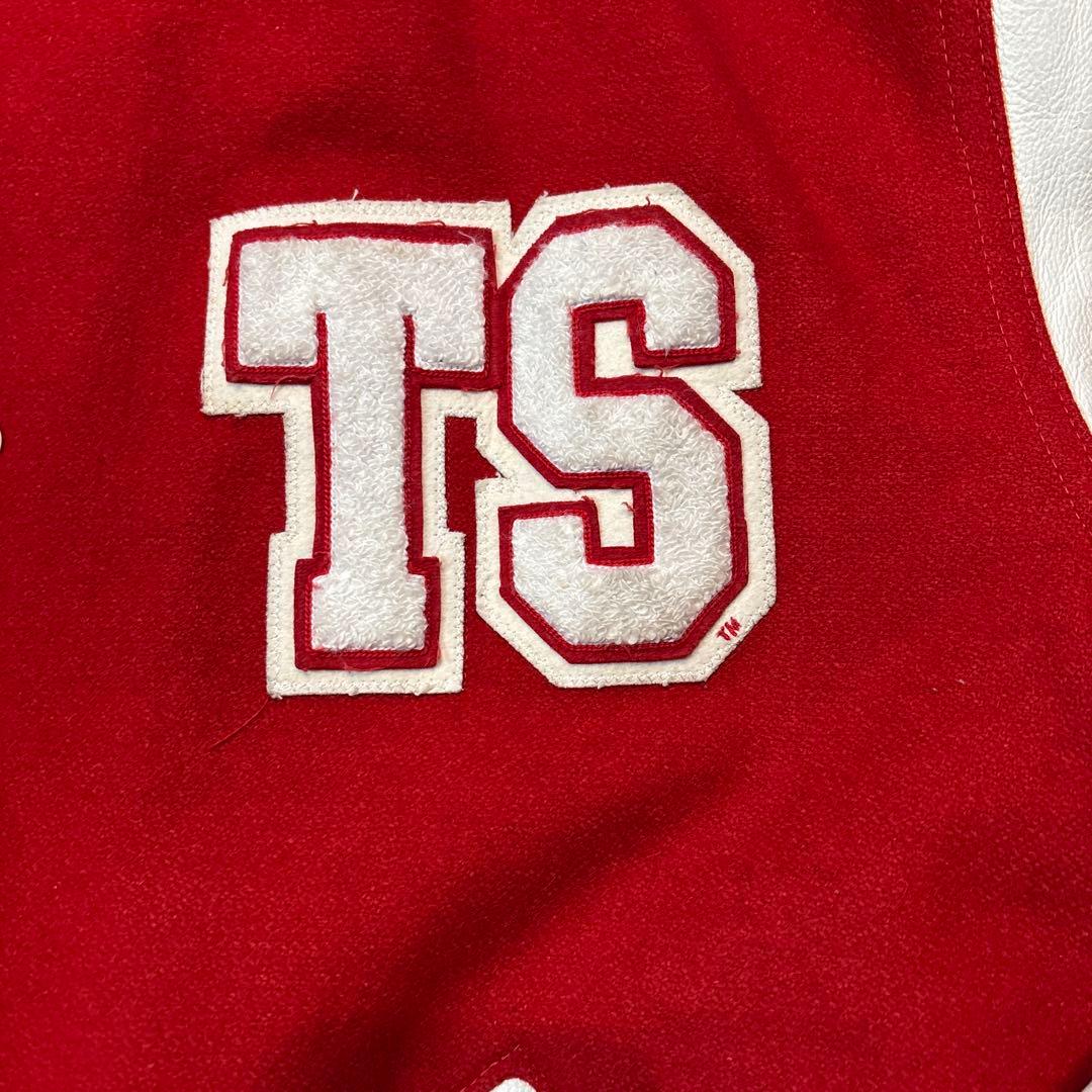 メンズスタジャン　　Holloway レザー　XL