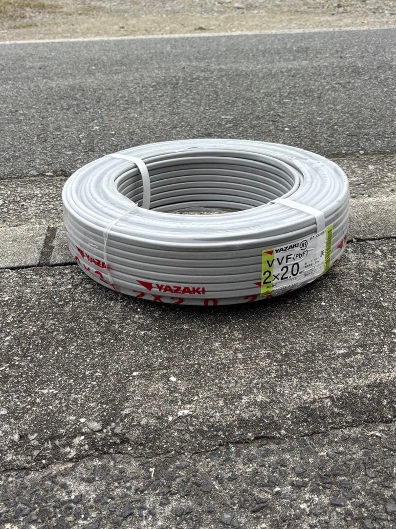 VVFケーブル　2×2C