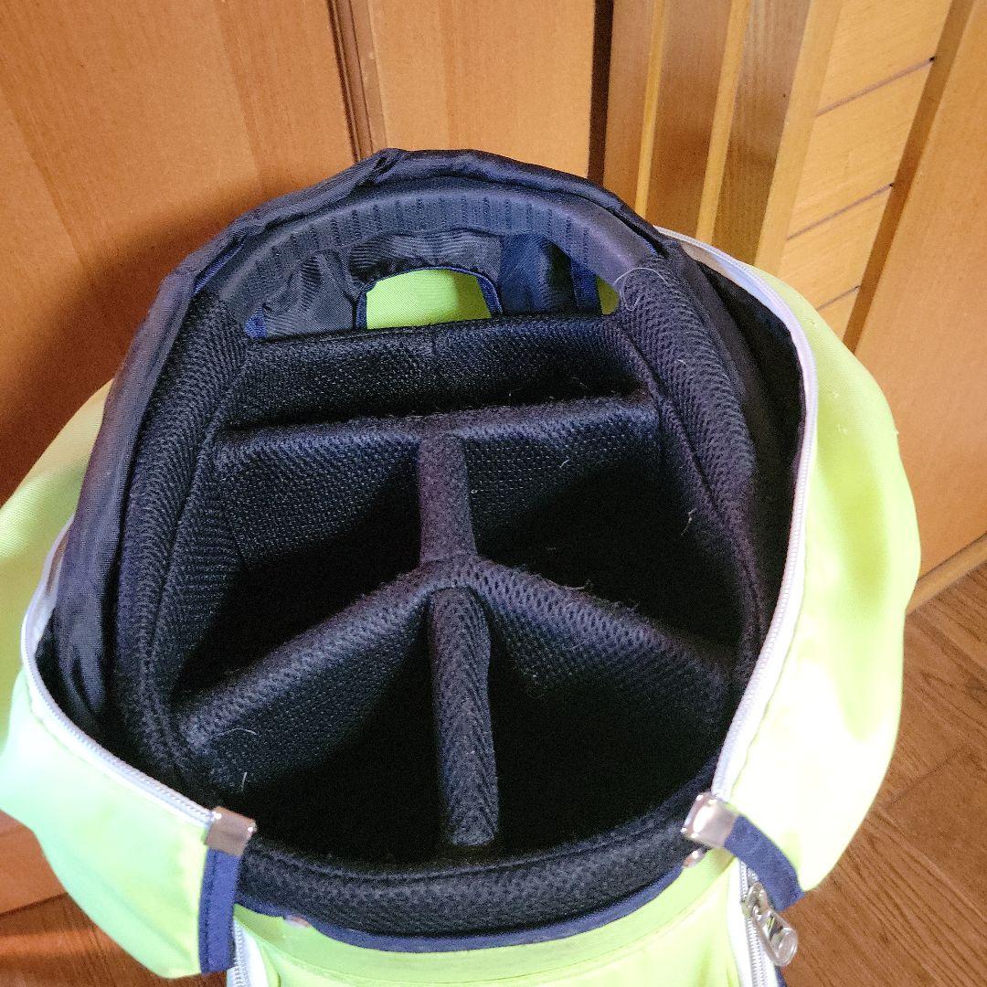 and per se ゴルフキャディバッグ ネイビー/ライム