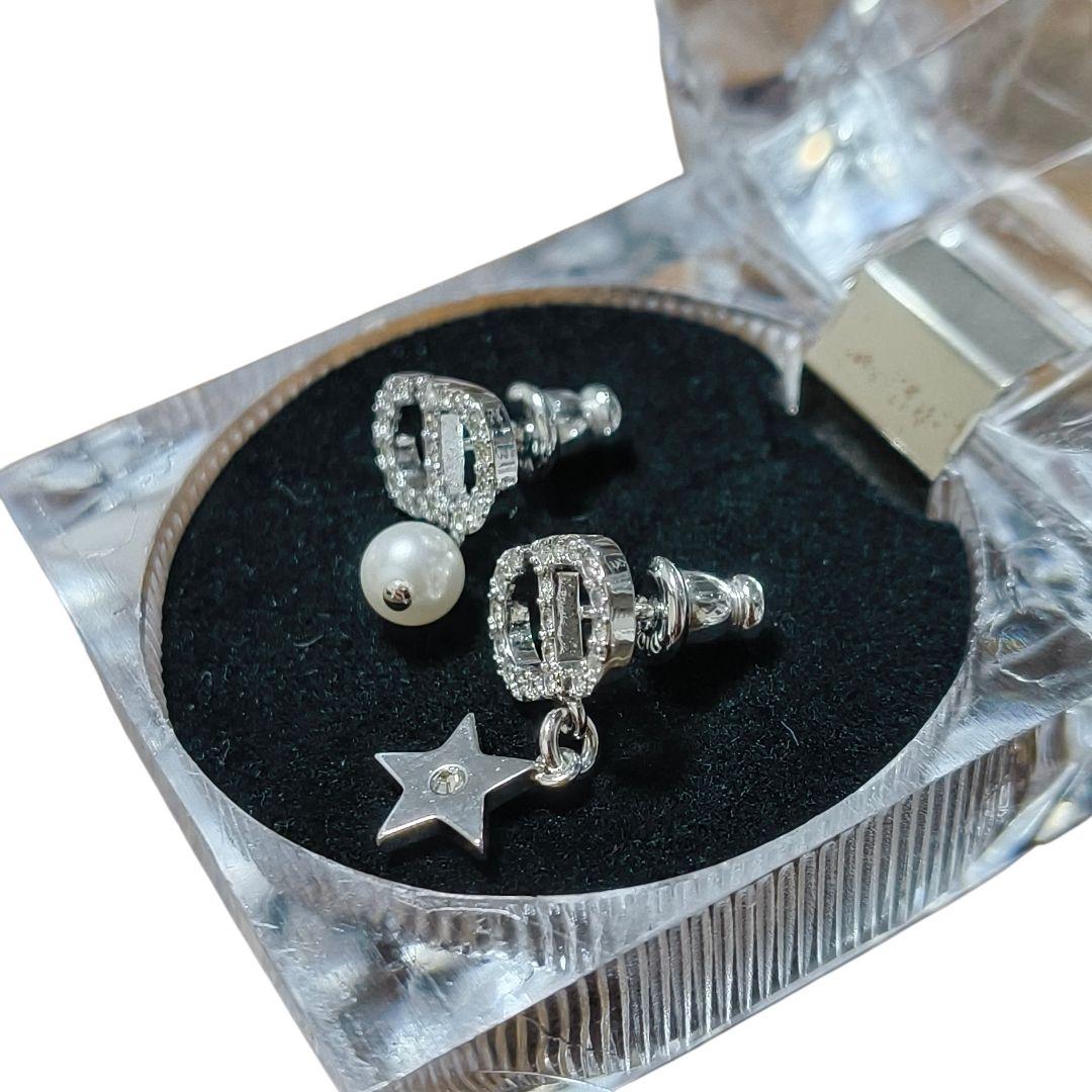 極美品✨️Dior ピアス Petit CD Lucky Charms CDロゴ