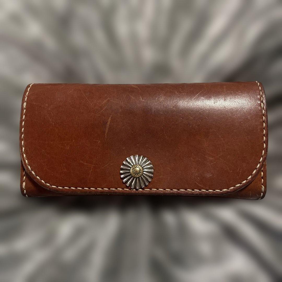 ラッキージョン　レザー長財布