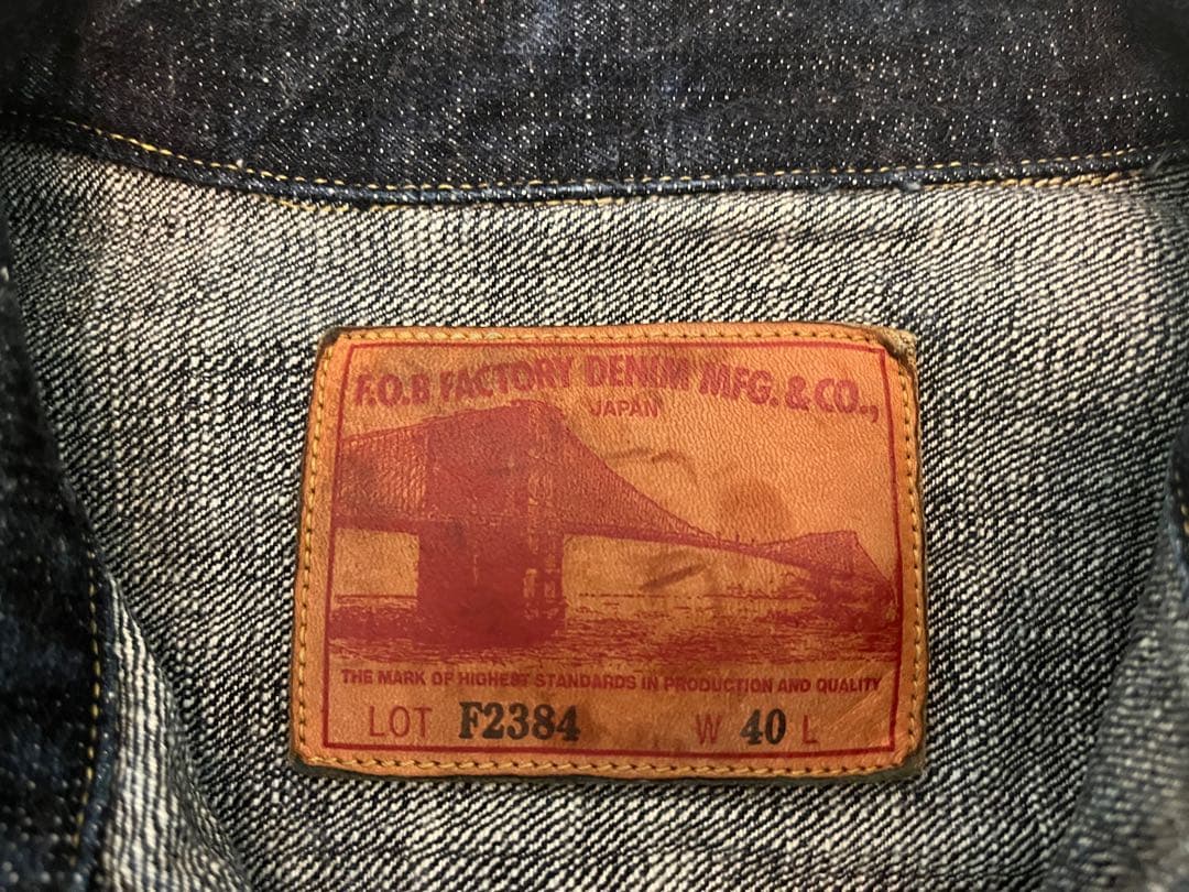 R.O.B. FACTORY デニムジャケット W40 L