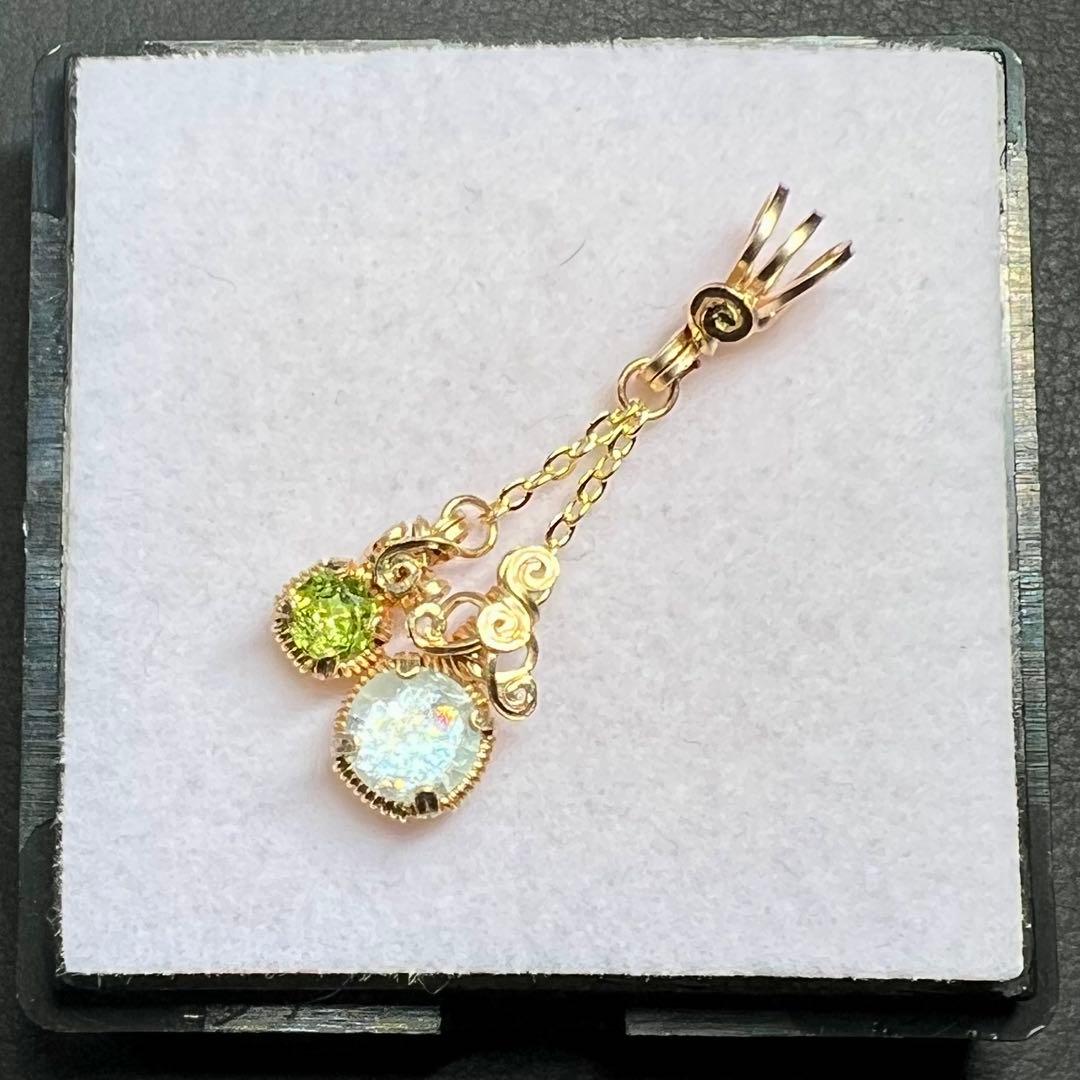 【新春セール①③】シンデレラアクアマリン＆ペリドット・ガーネット