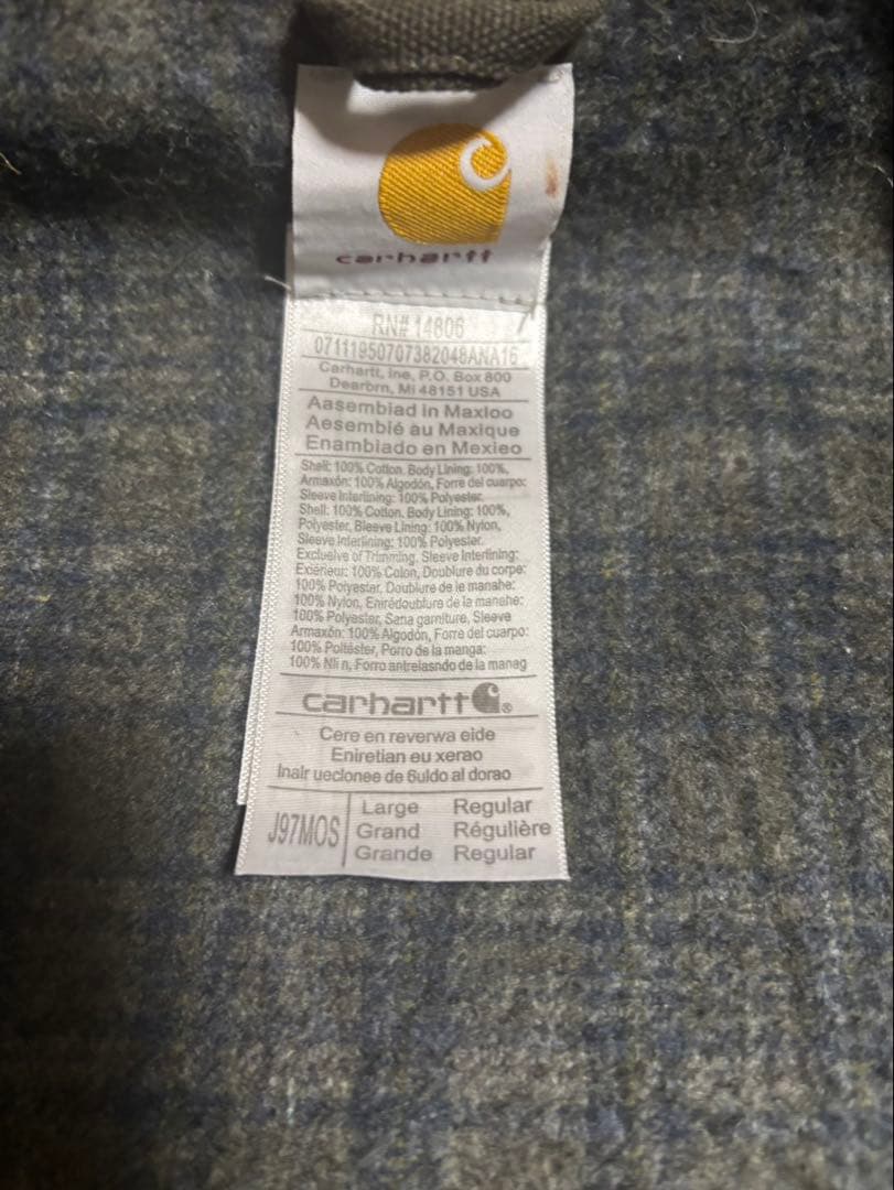 Carhartt（カーハート）J97 MOS／デトロイトジャケット/L