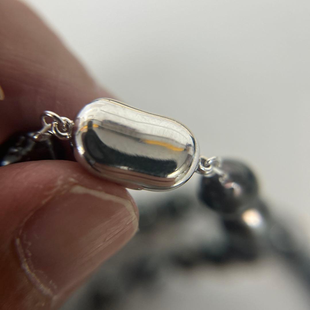 黒蝶真珠 ネックレス 8-10mm