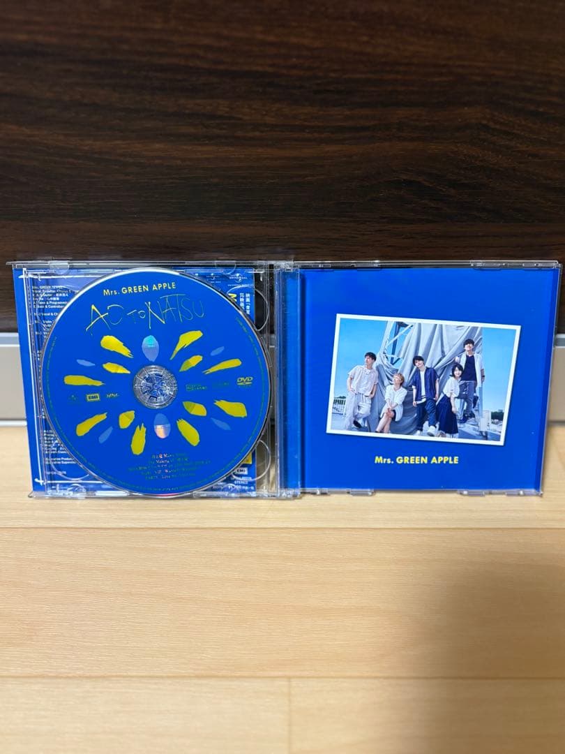 Mrs. GREEN APPLE 青と夏 初回限定盤 CD+DVD 帯あり