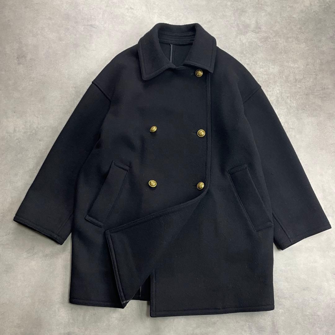 美品　FRAMeWORK　フレームワーク　Super 100ダブルクロスPコート