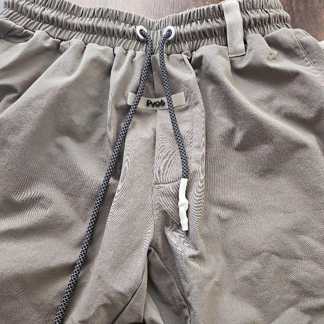 PVOT カーキ トレーニング　カーゴパンツ