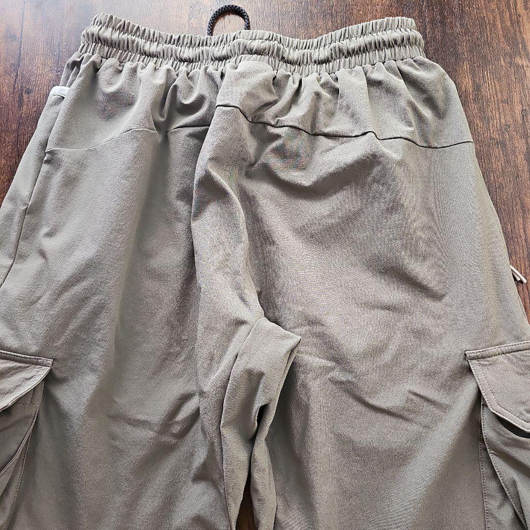 PVOT カーキ トレーニング　カーゴパンツ