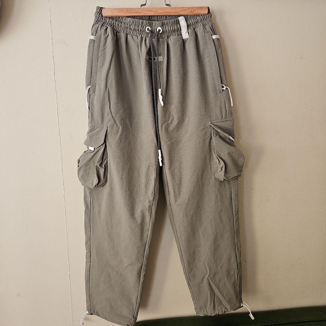 PVOT カーキ トレーニング　カーゴパンツ