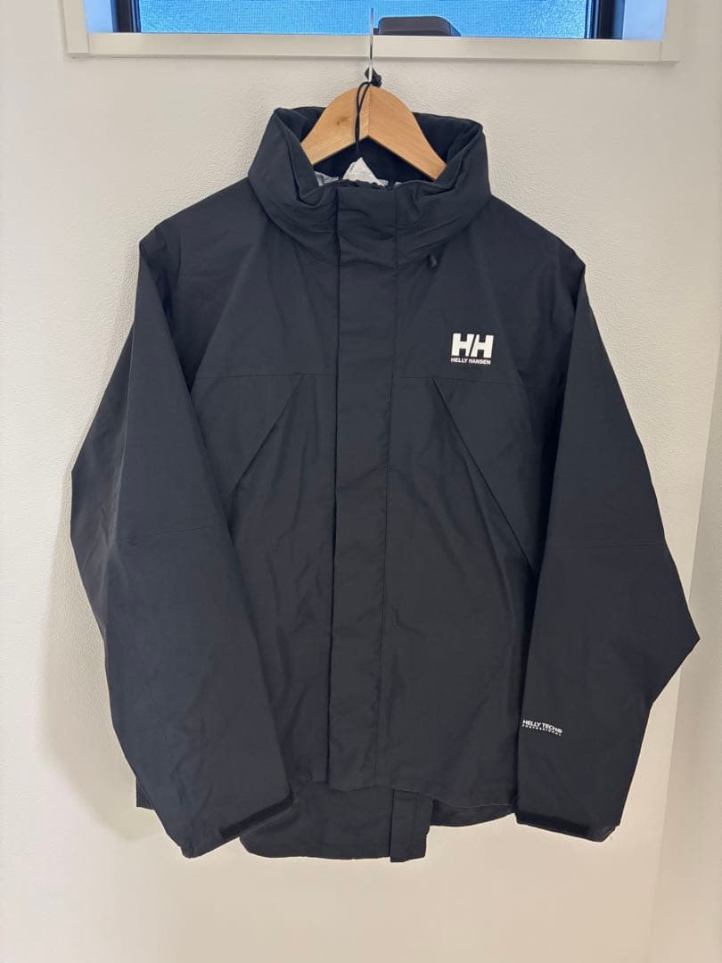 【Helly Hansen】 レインウェアセット ブラック メンズ Lサイズ
