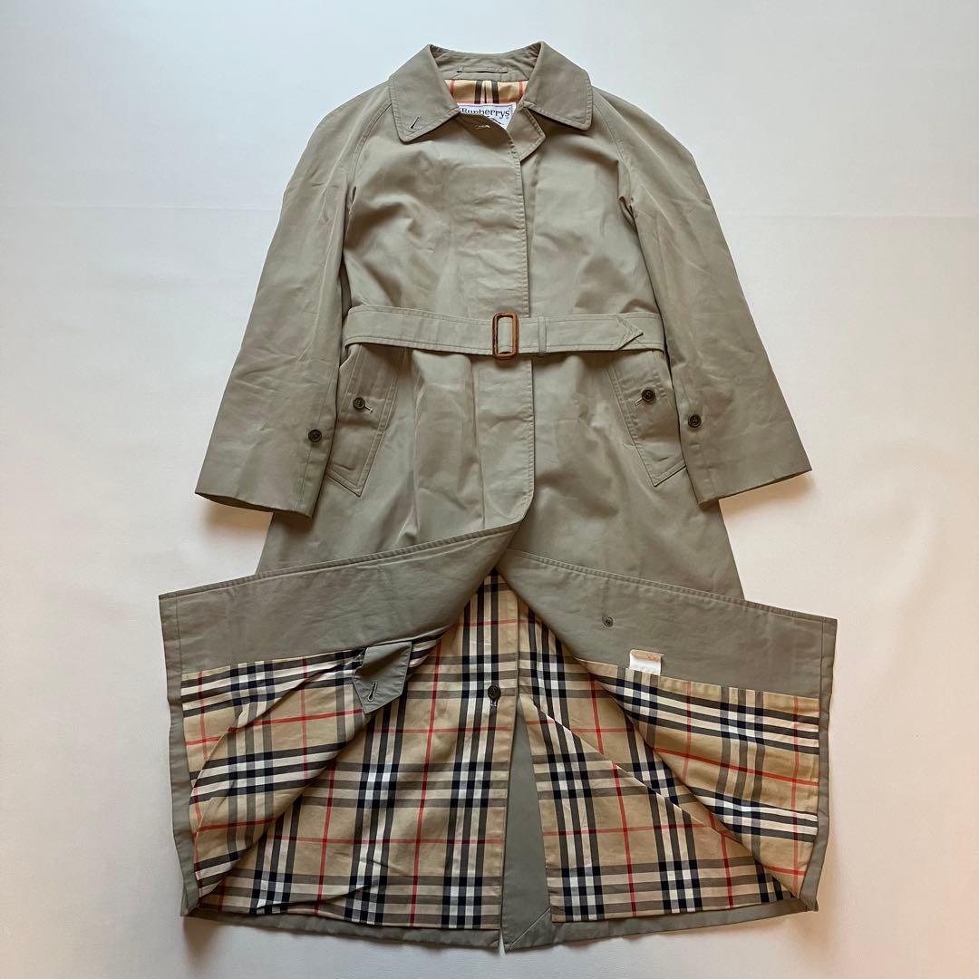 Burberrys ステンカラーコート ベルト S