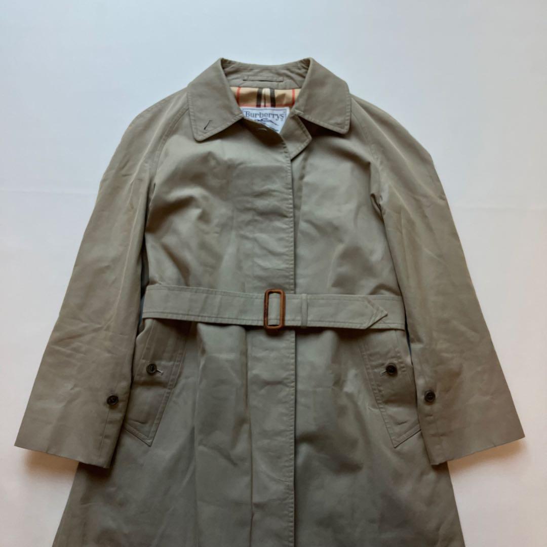 Burberrys ステンカラーコート ベルト S