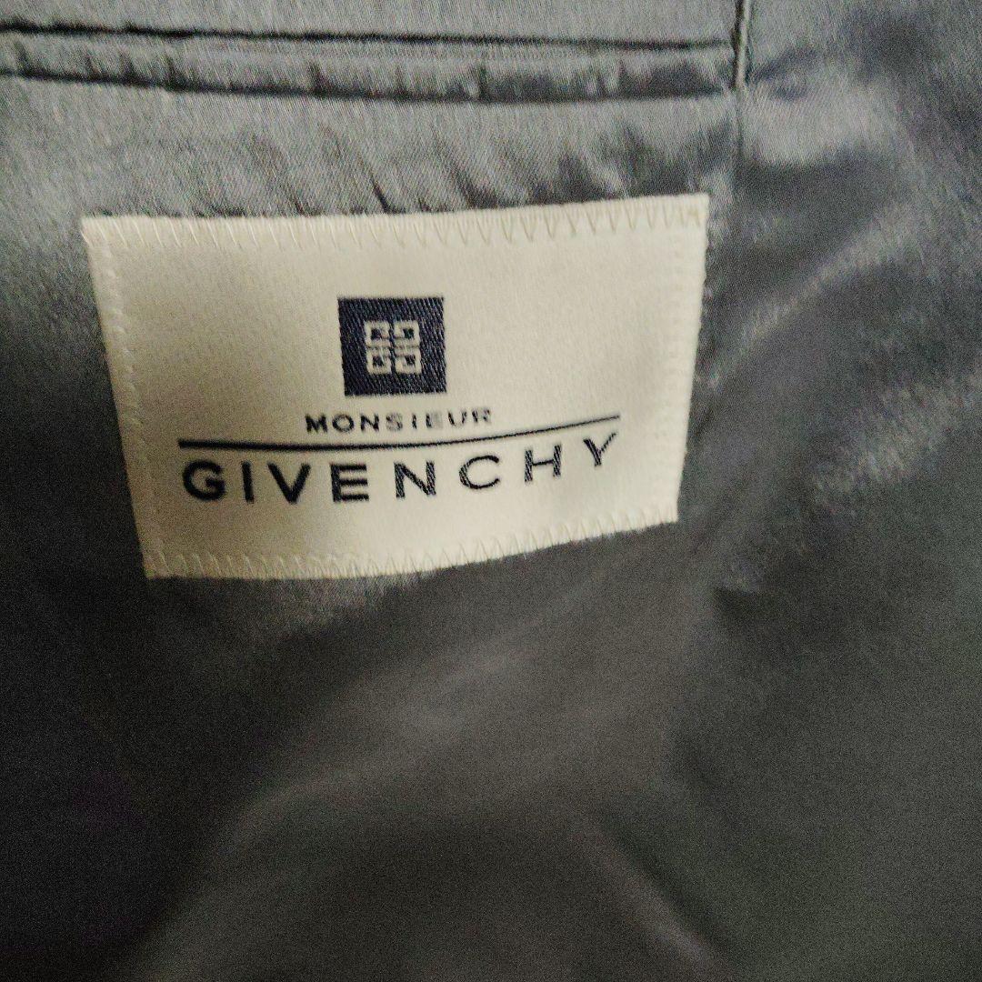 合馬公式アカウント様　GIVENCHY ダブルブレストスーツ グレー ストライプ