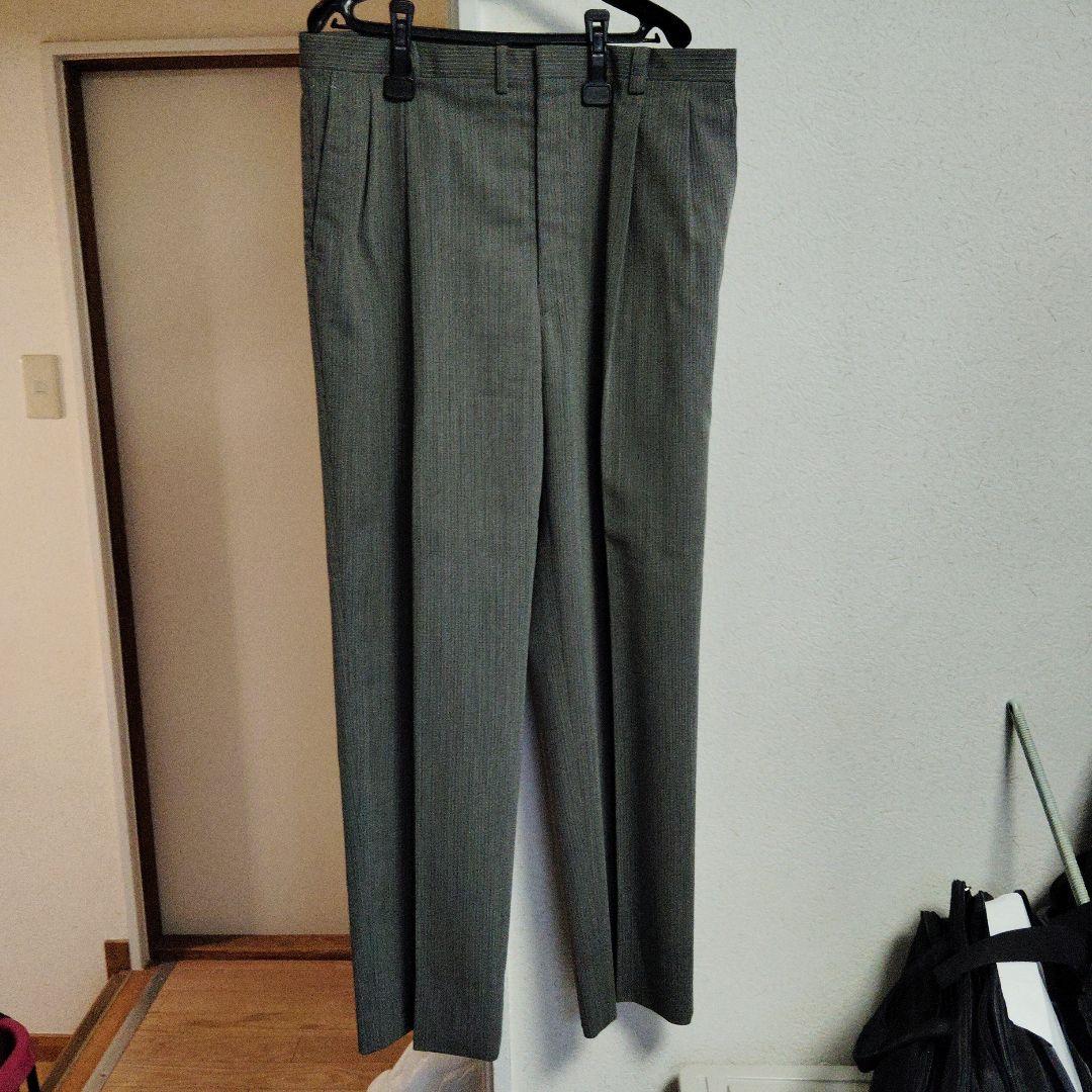 合馬公式アカウント様　GIVENCHY ダブルブレストスーツ グレー ストライプ