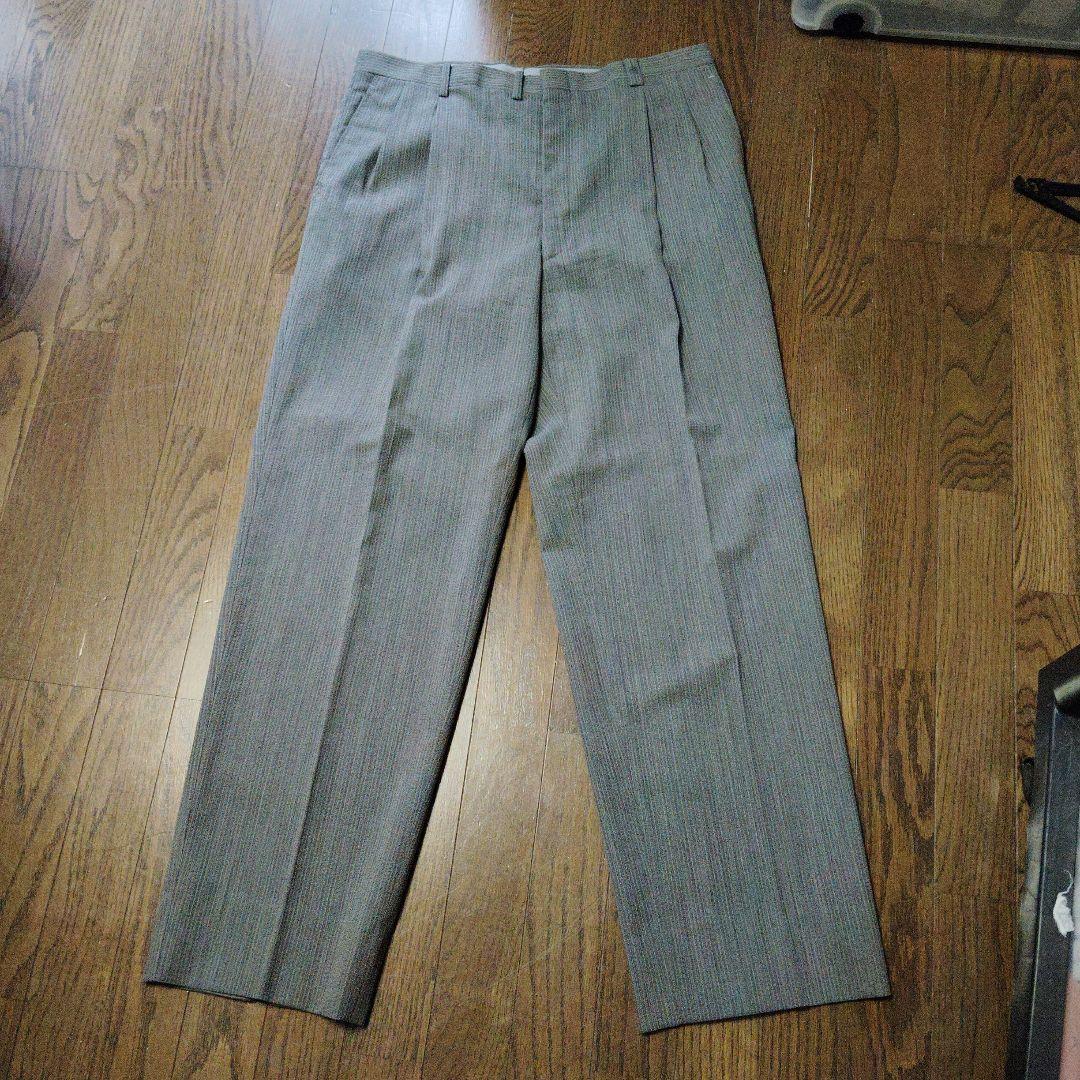 合馬公式アカウント様　GIVENCHY ダブルブレストスーツ グレー ストライプ