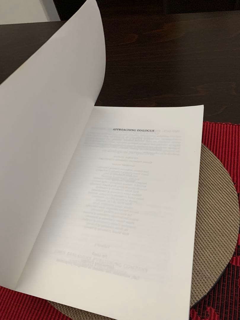 洋書 Approaching Dialogue by Per Linell