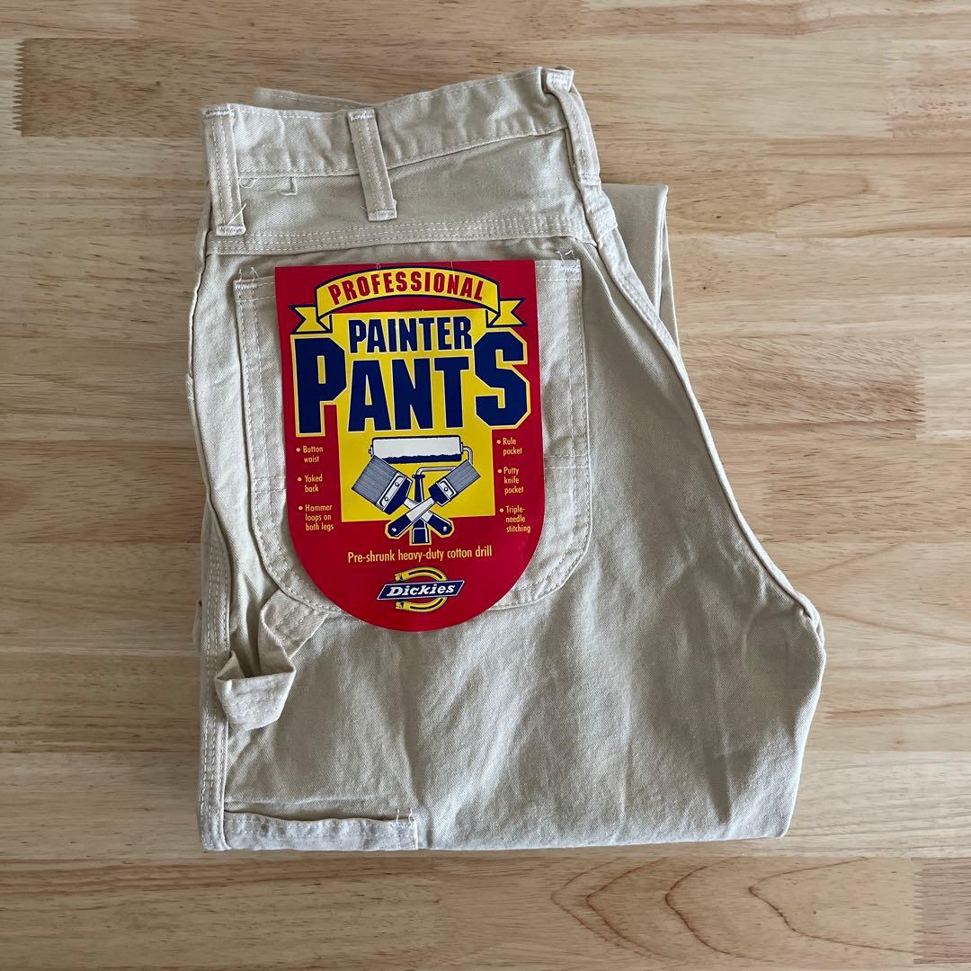 デッドストック　〜90's USA製 ディッキーズ　ペインターパンツ　w31