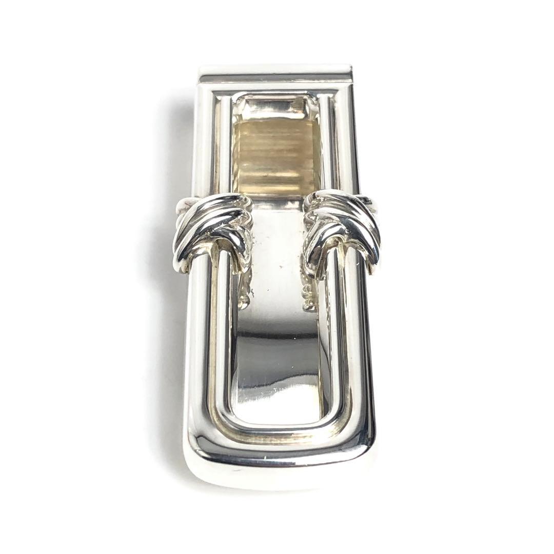Tiffany ティファニー マネークリップ シグネチャー シルバー 925