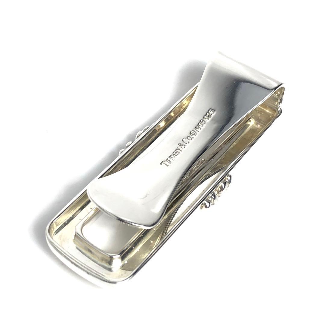 Tiffany ティファニー マネークリップ シグネチャー シルバー 925