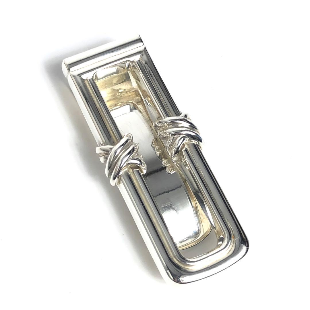 Tiffany ティファニー マネークリップ シグネチャー シルバー 925