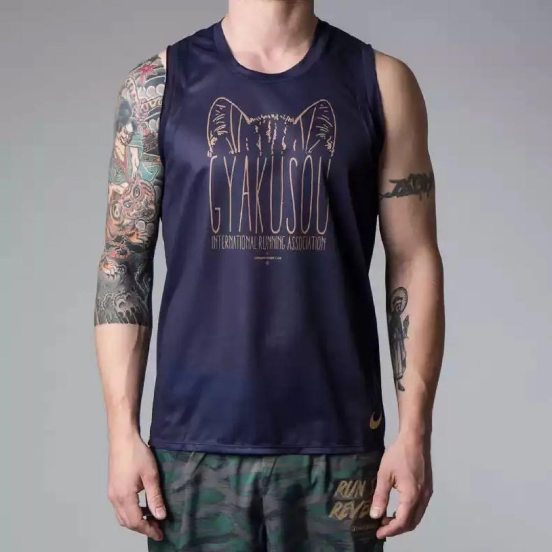 JONIO着 GYAKUSOU ギャクソウ ノースリーブ タンクトップ S