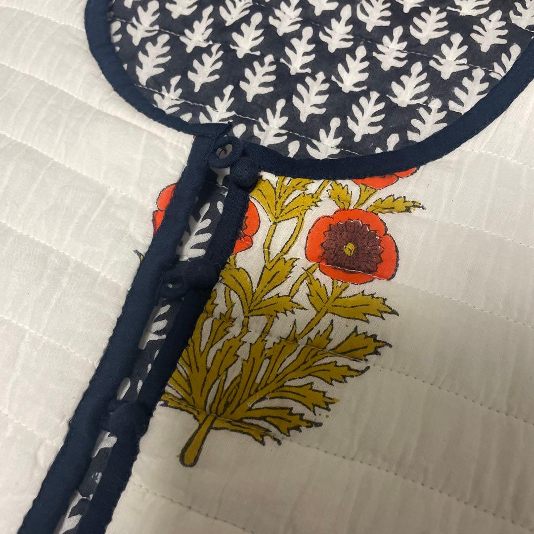 SZ Blockprints キルティングリバーシブルベスト