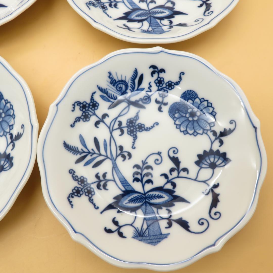 美品　ブルーダニューブ Blue Danube　小皿　９枚