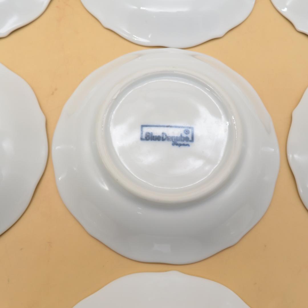 美品　ブルーダニューブ Blue Danube　小皿　９枚