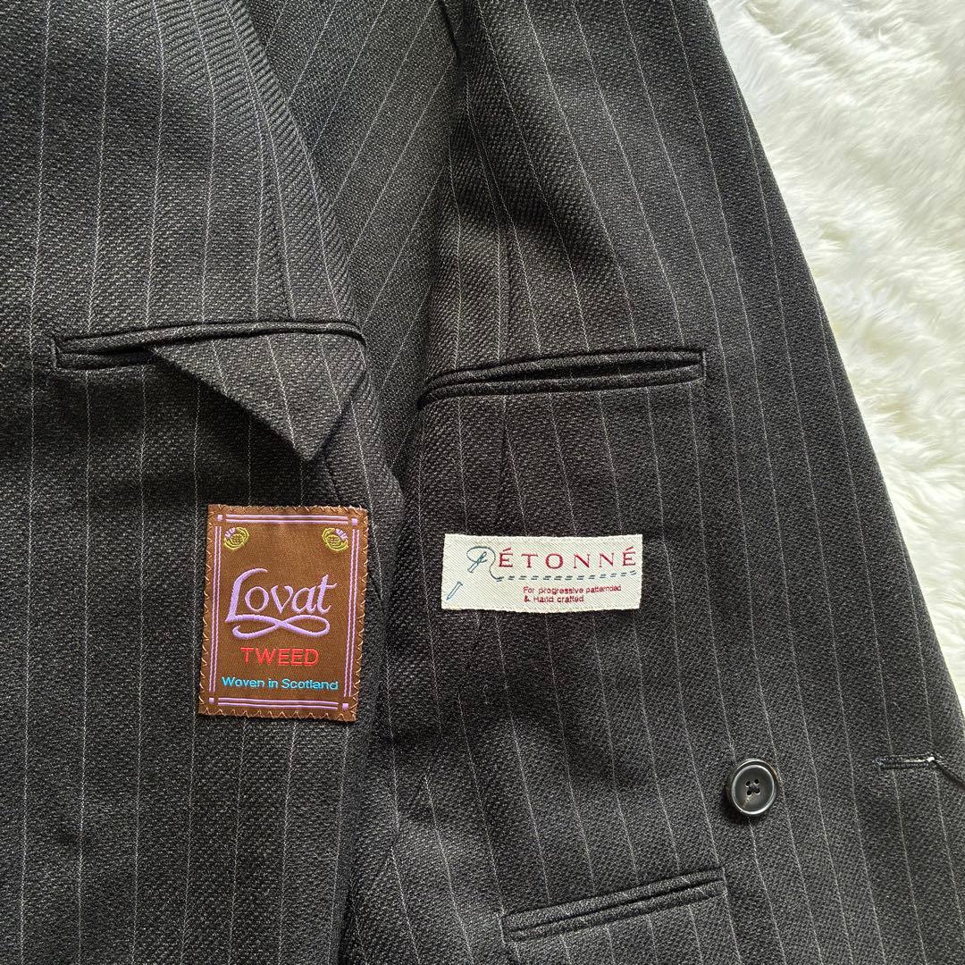 新品・タグ付✨LOVAT社生地　ETONNE　ツイードセットアップ　スーツ