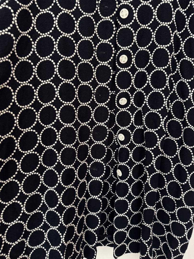 作家さんものミナペルホネン生地使用ベストコート