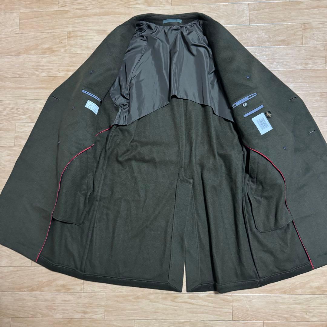 未使用/eleventy PLATINUM ダークグリーン チェスターコート