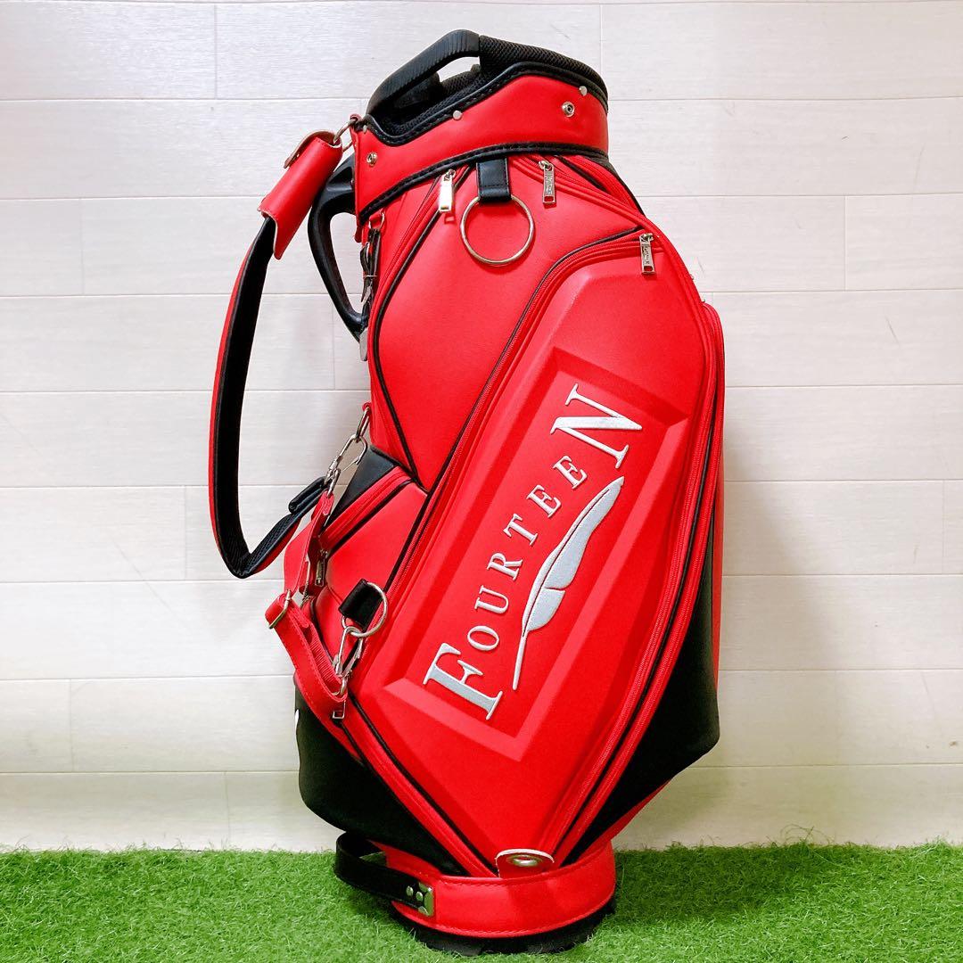 M. 廃盤希少　フォーティーン　ゴルフクラブ　キャディーバッグ　アスリートモデル