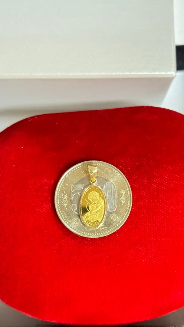 メ*リ様 K18&K24ペンダント、総重量1.3g、