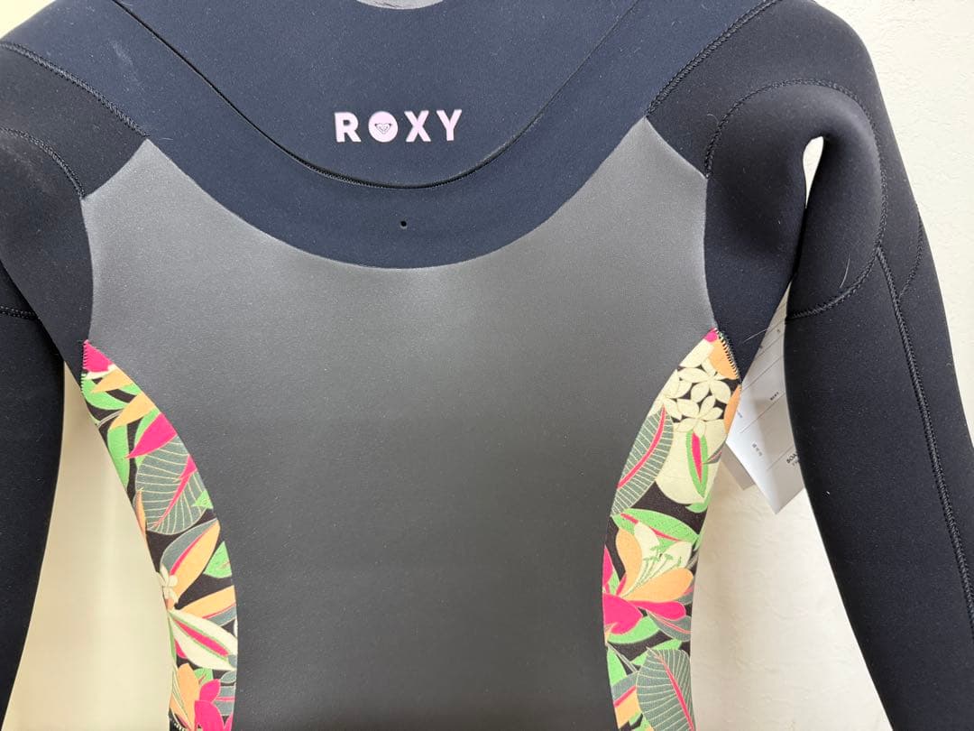 ROXY セミドライスーツ ブラック/PALM SONG