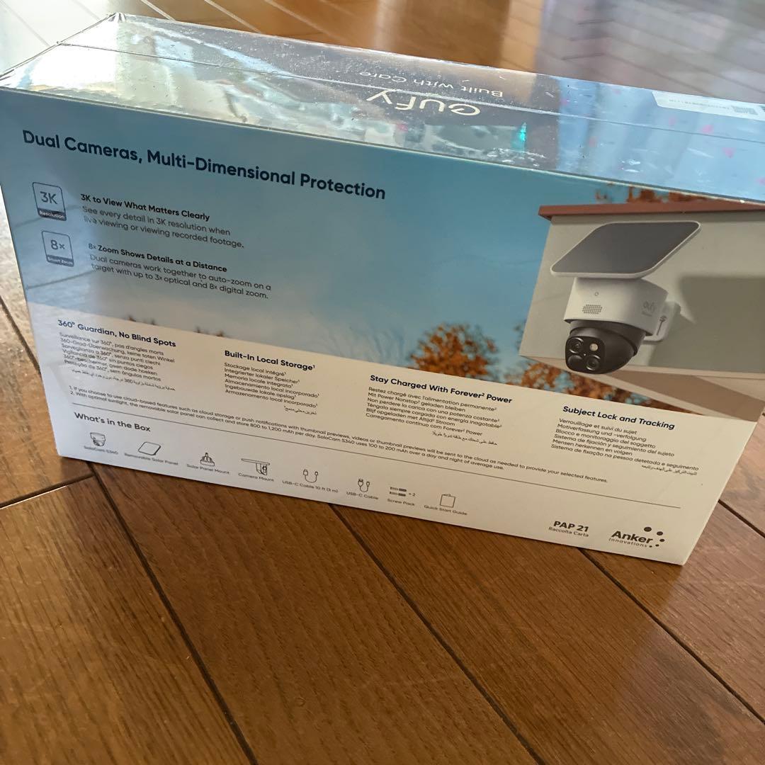 【新品、未使用】eufy Security SoloCam S340