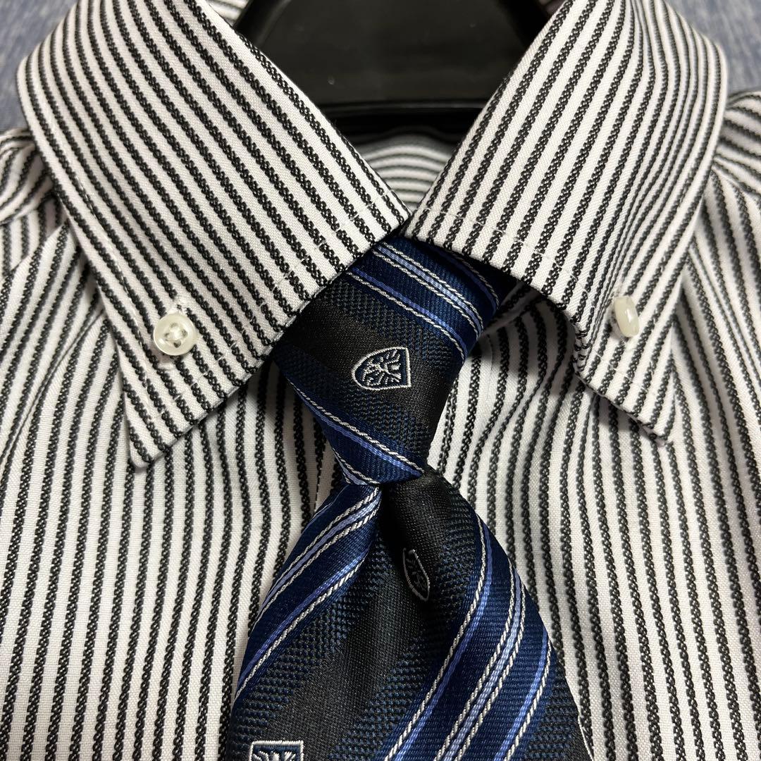 男の子 160E 160 E体 スーツ OLIVER HOUSE 黒