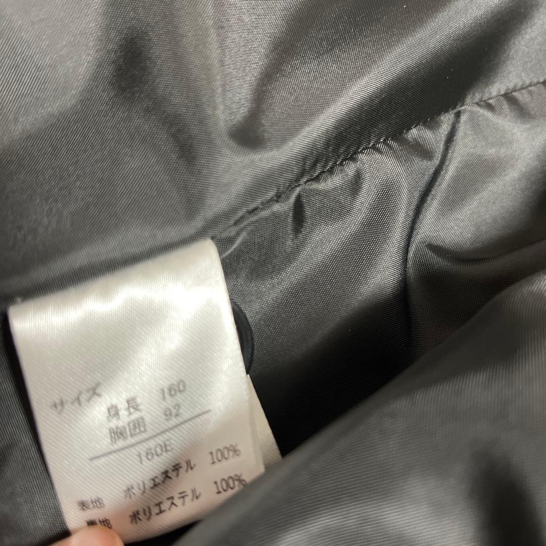 男の子 160E 160 E体 スーツ OLIVER HOUSE 黒