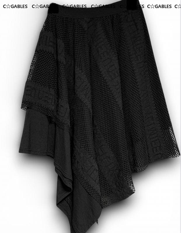 LIMI feu リミフゥ 変形アシンメトリーフレアースカート ヨウジヤマモト