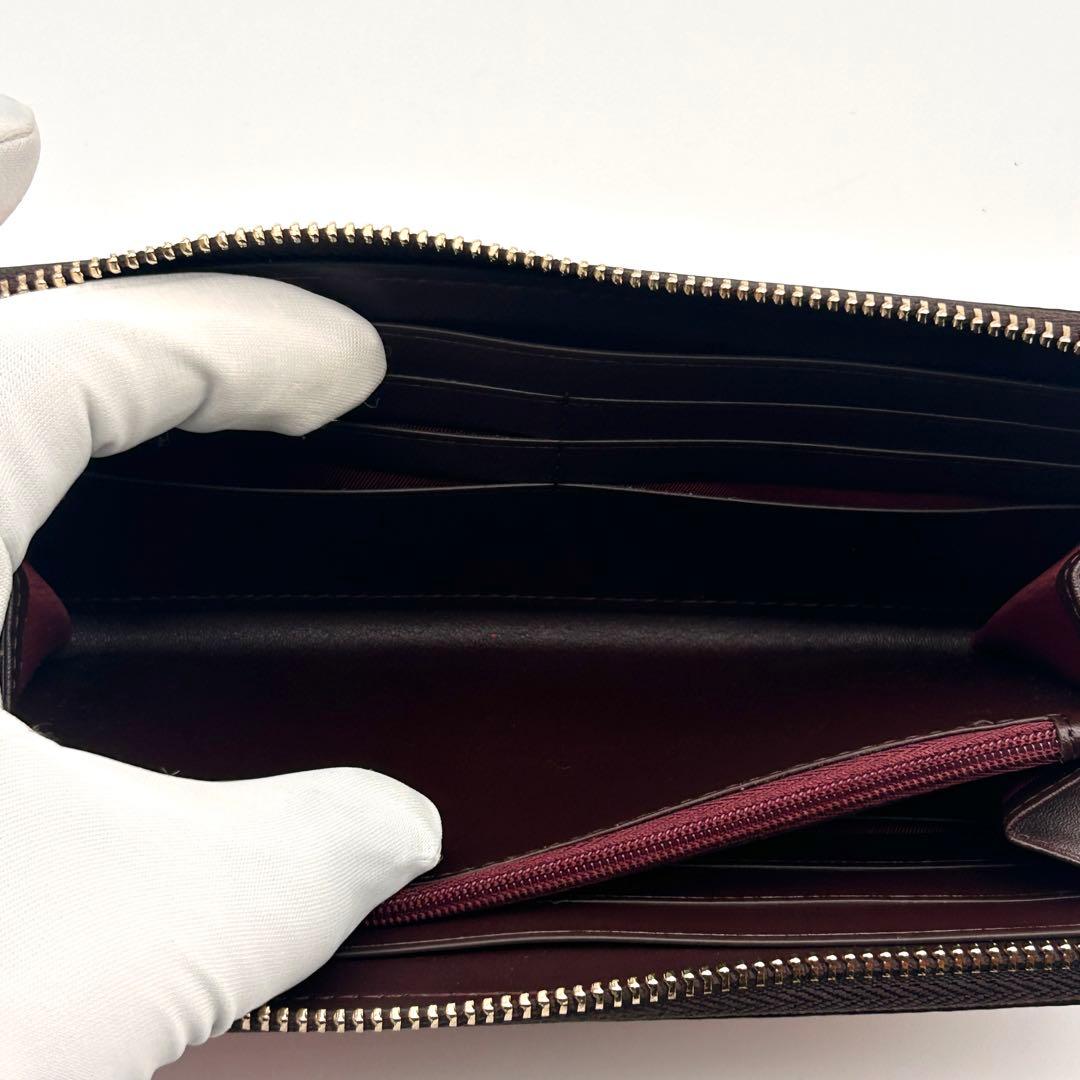 ✨未使用級✨ COACH コーチ 長財布 花柄 シグネチャー PVCレザー 箱付