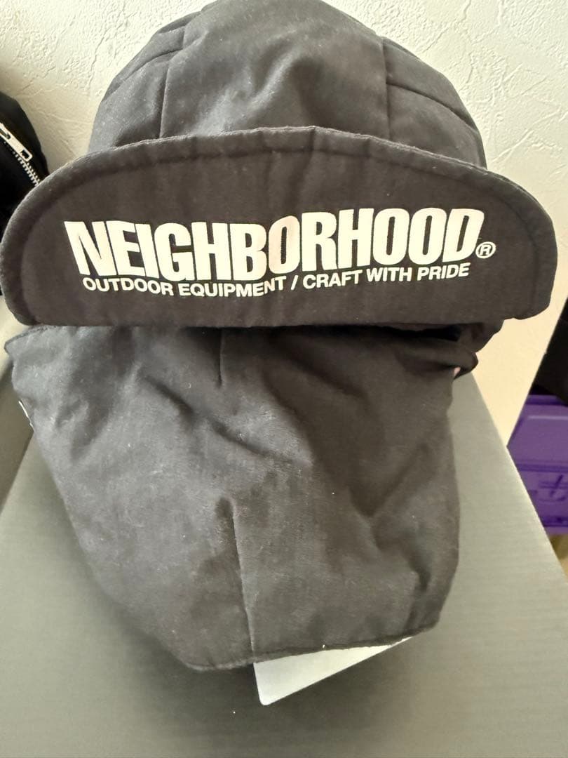 NEIGHBORHOOD × NANGA ダウンフード222NNNNN-HT01