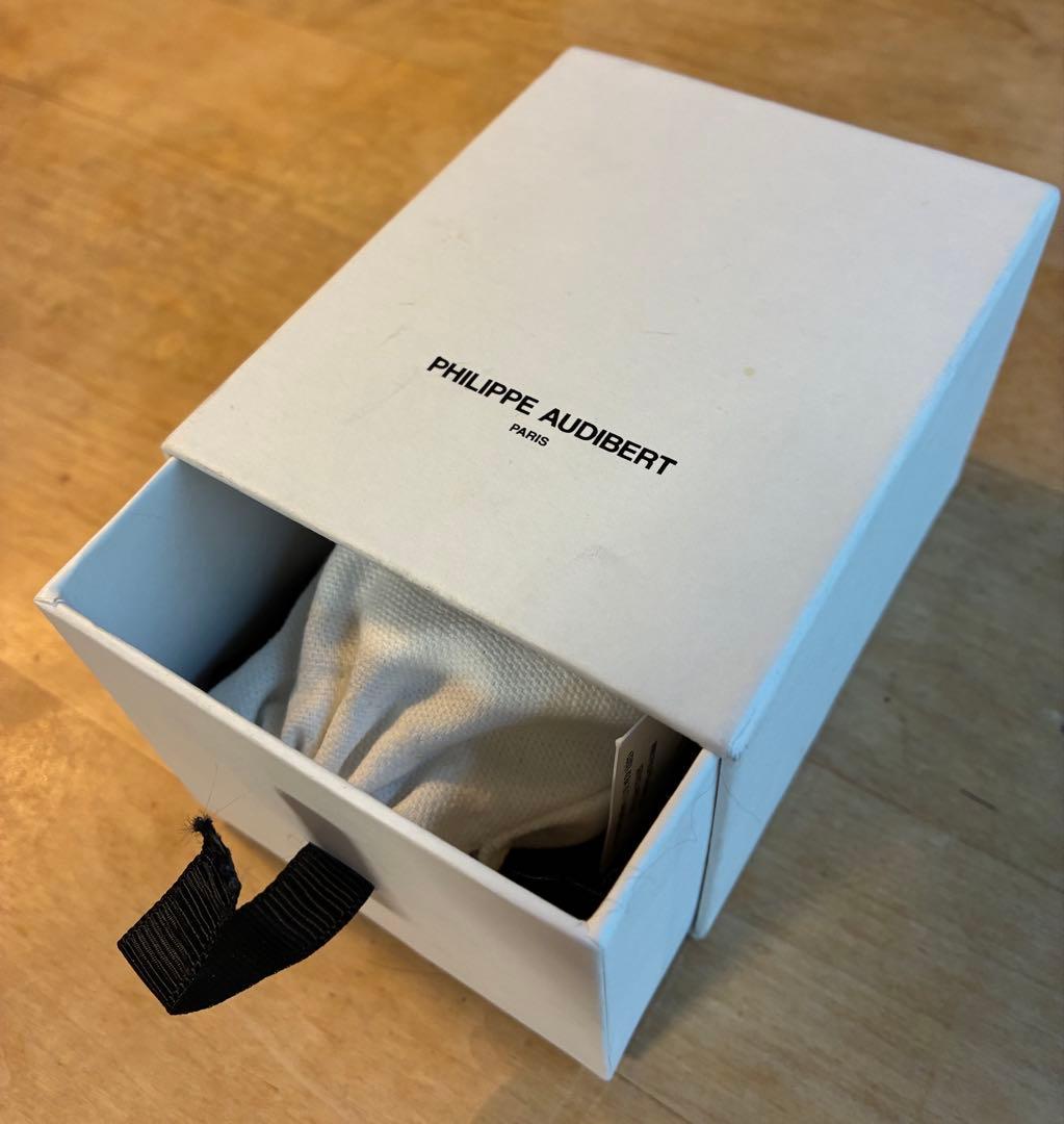 フィリップオーディベール　ツイストバングル　幅4㎝　太タイプ