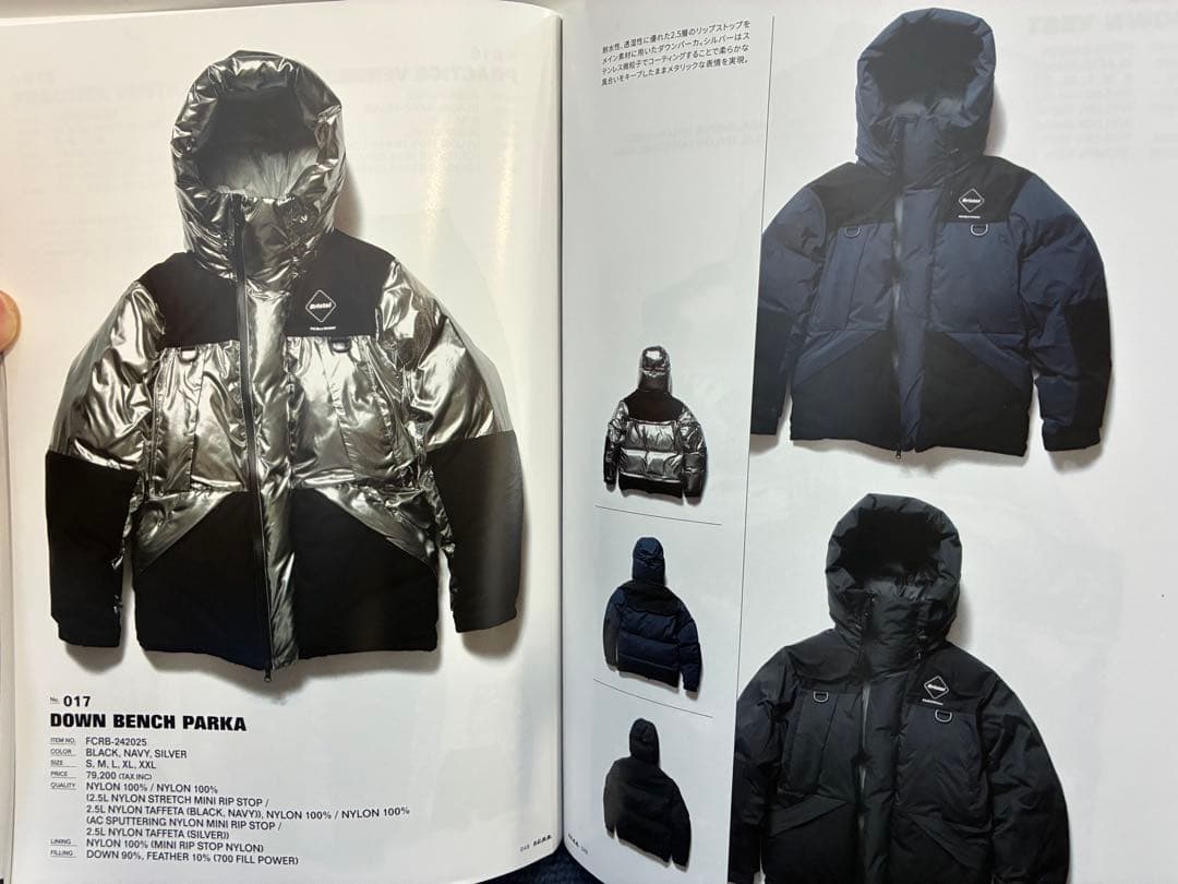 ウェア Bristol DOWN BENCH PARKA 24AW