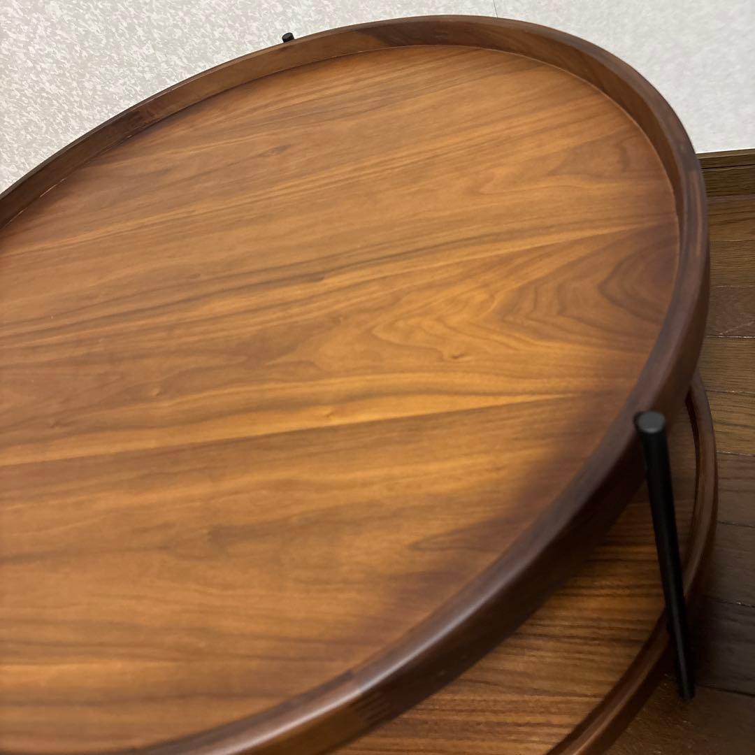 【極美品】モーダエンカーサ HUMLA コーヒーテーブル ウォールナット