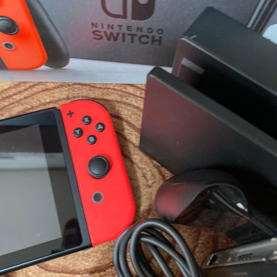 Nintendo Switch ニンテンドースイッチ本体　ネオン①