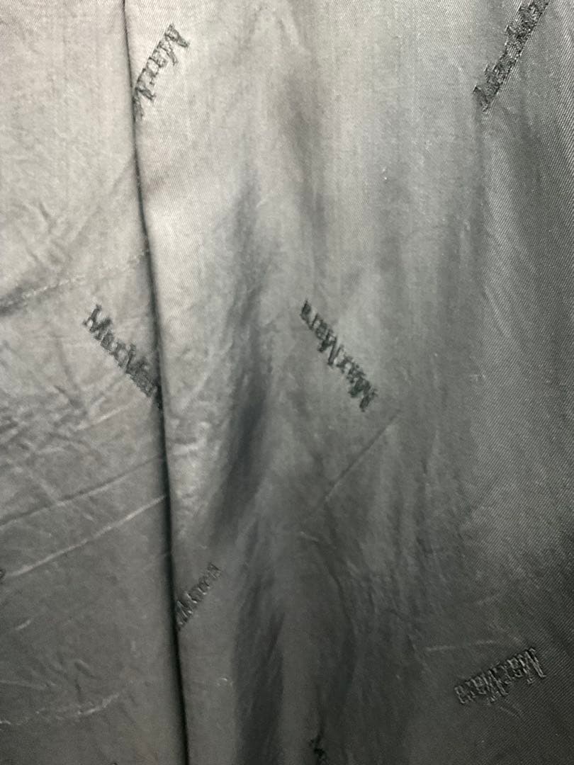 MaxMara 黒 チェスターコート イタリア製　白たタグ