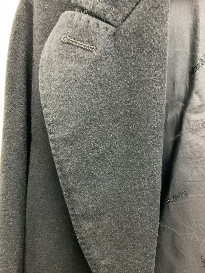 MaxMara 黒 チェスターコート イタリア製　白たタグ