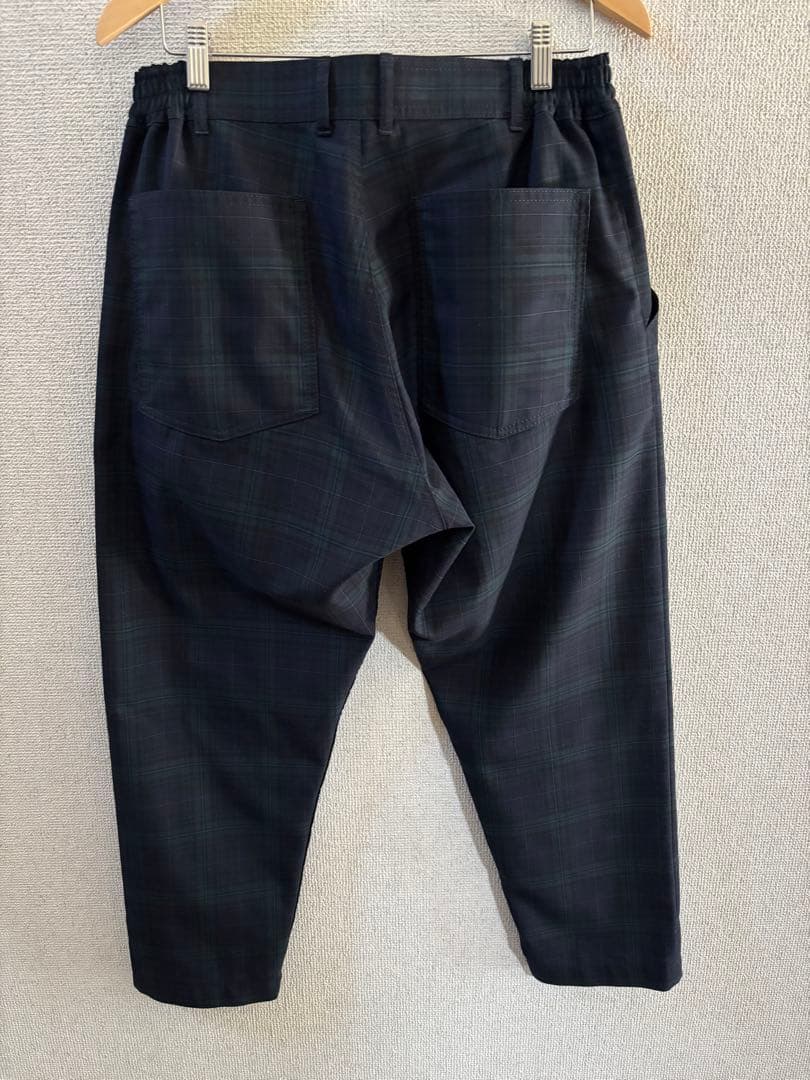 コムデギャルソン　ブラックウォッチ　セレモニーパンツ