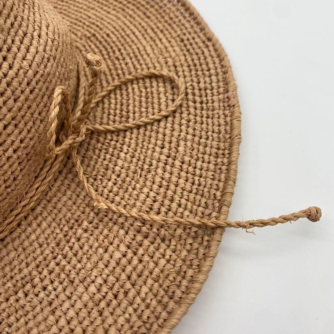 HELEN KAMINSKI ラフィアハット テンガロンハット 麦わら帽子 56