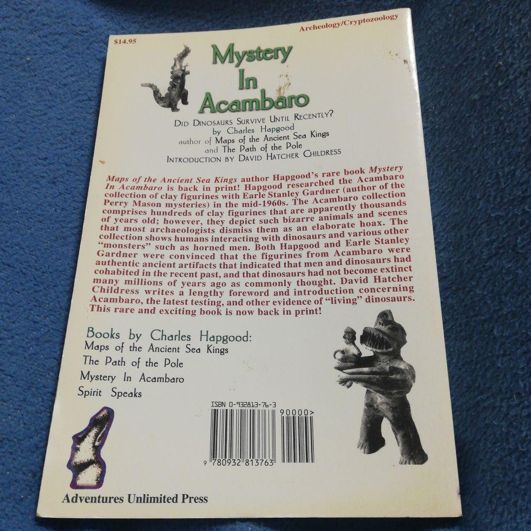 洋書 Mystery In Acambaro by Hapgood